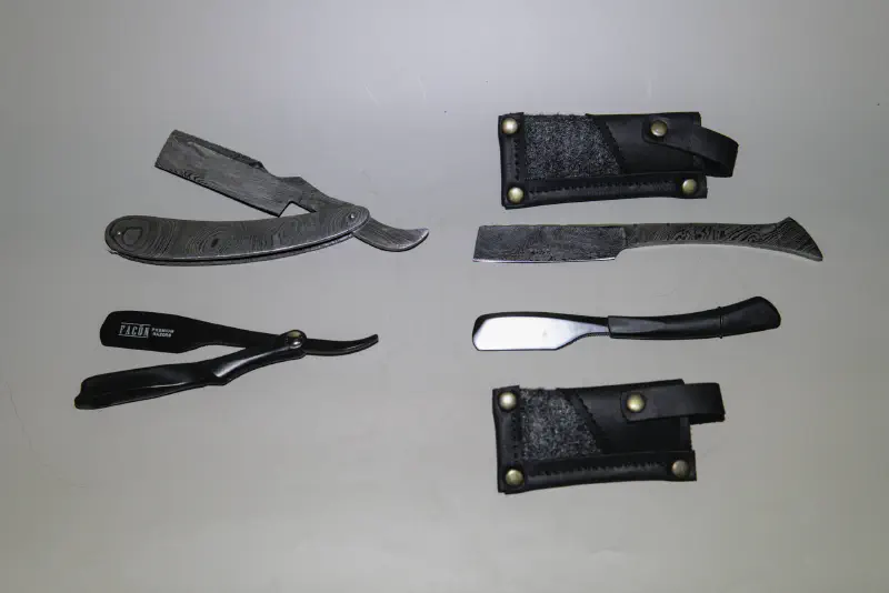Standard straight razor collection